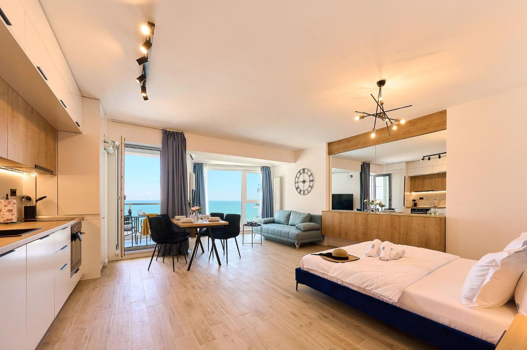 Mira Studio In Infinity Beach Resort - Parking Mamaia Exterior foto