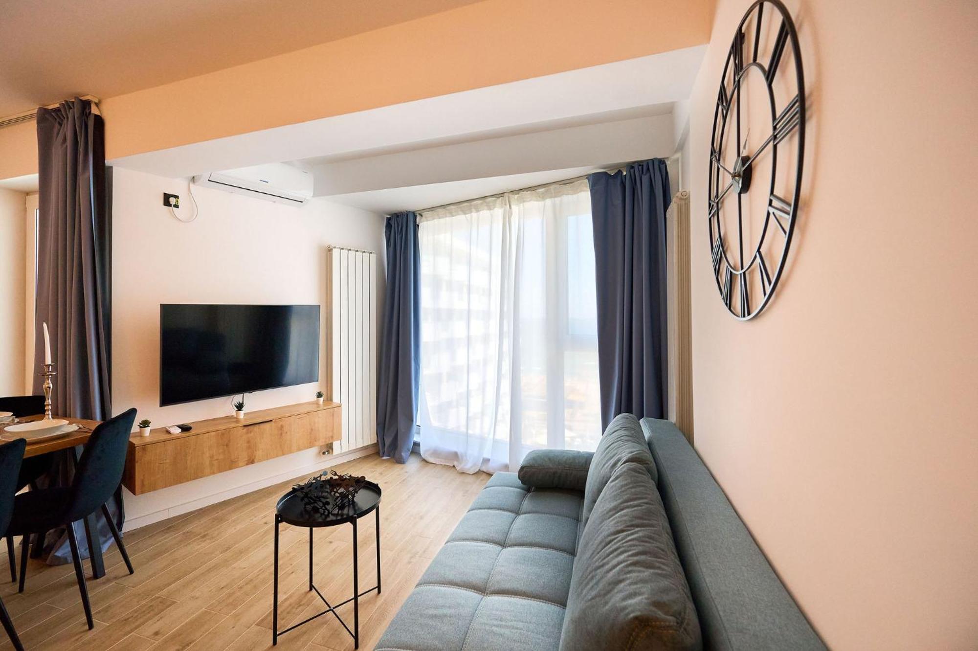 Mira Studio In Infinity Beach Resort - Parking Mamaia Exterior foto