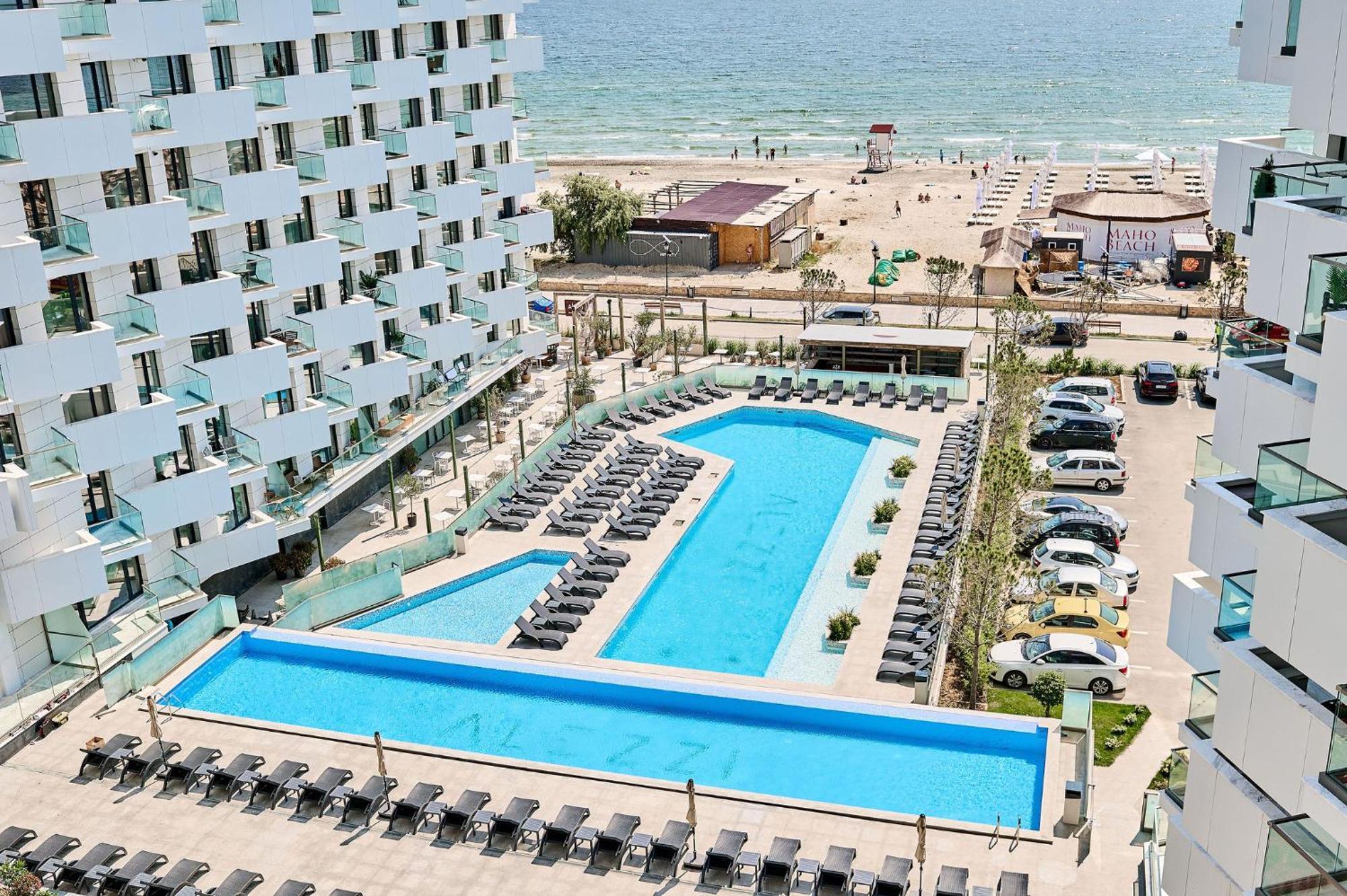 Mira Studio In Infinity Beach Resort - Parking Mamaia Exterior foto
