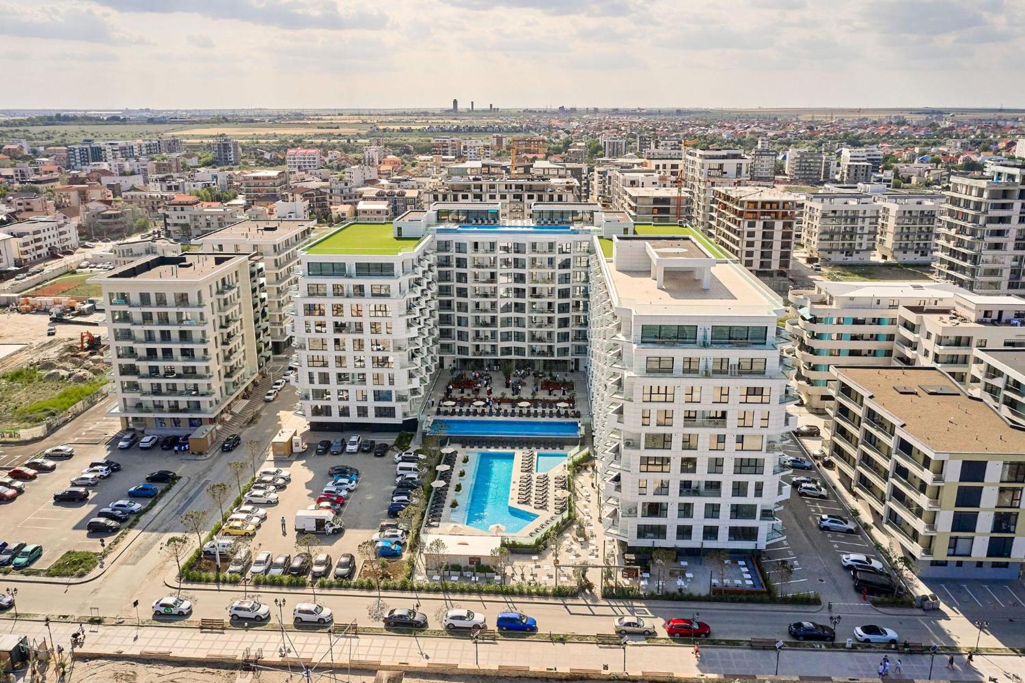 Mira Studio In Infinity Beach Resort - Parking Mamaia Exterior foto